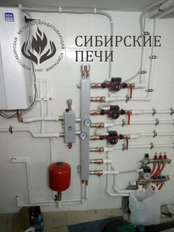 Монтаж системы отопления